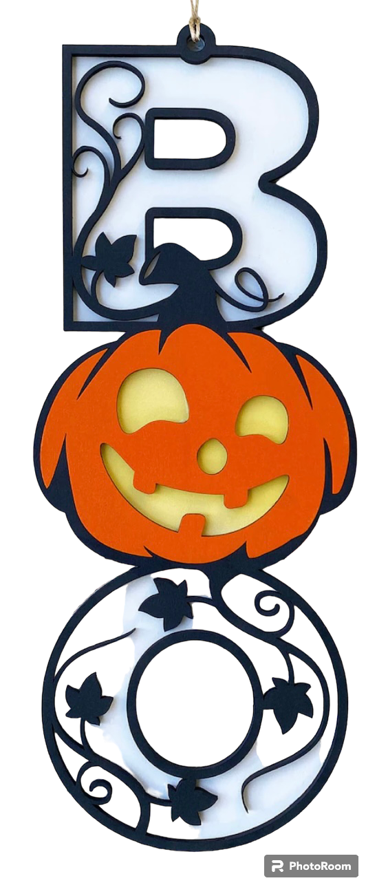 Boo pumpkin