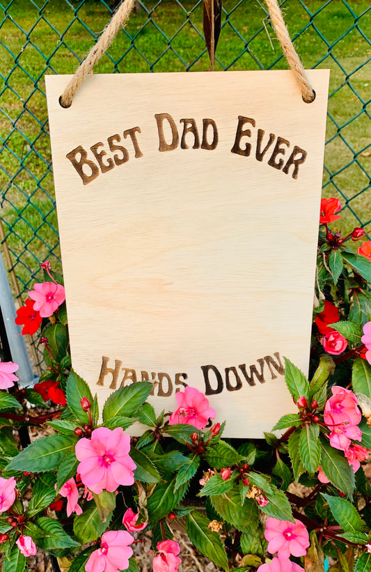 Father’s day plaque