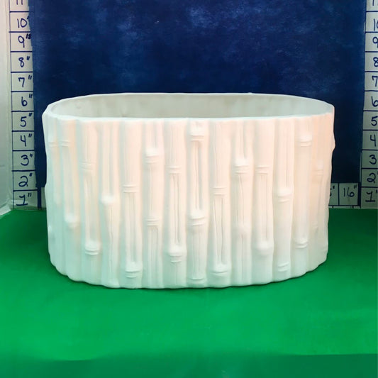 Bamboo planter large