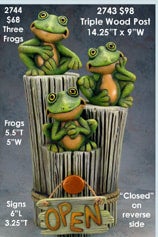 Frog Leaning