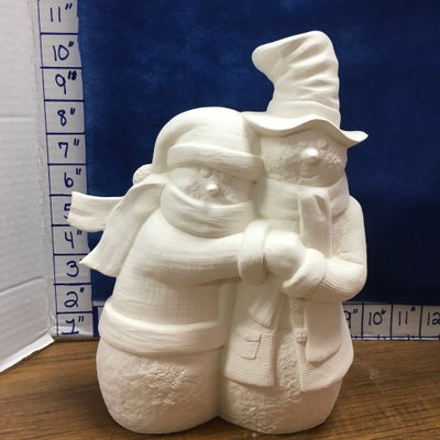 Snow couple